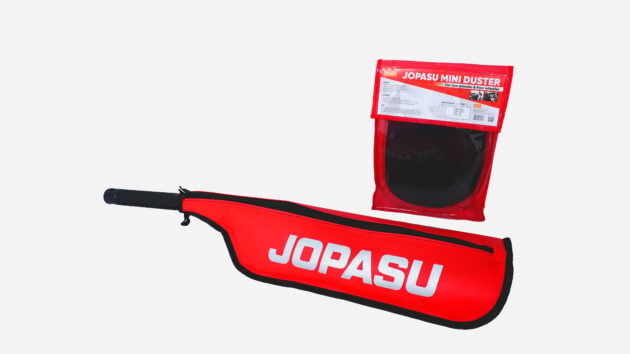 Jopasu Car Duster Brush & Mini Duster Brush Combo | Scratch-Free Dry Dust Cleaning for Car Exterior & Interior
