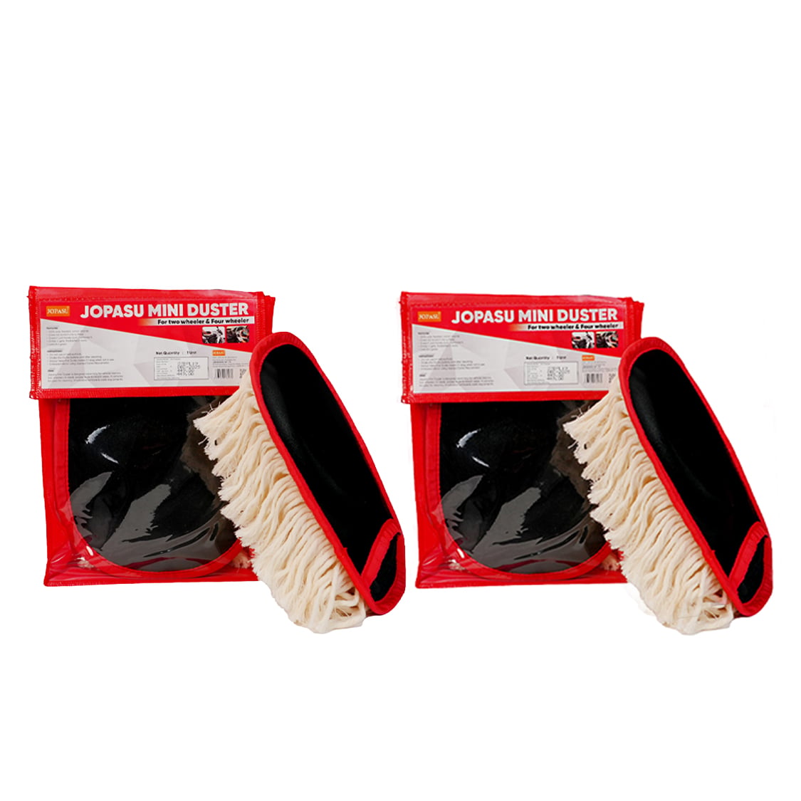 JOPASU Microfiber Mini Duster Brush (Pack Of 2)