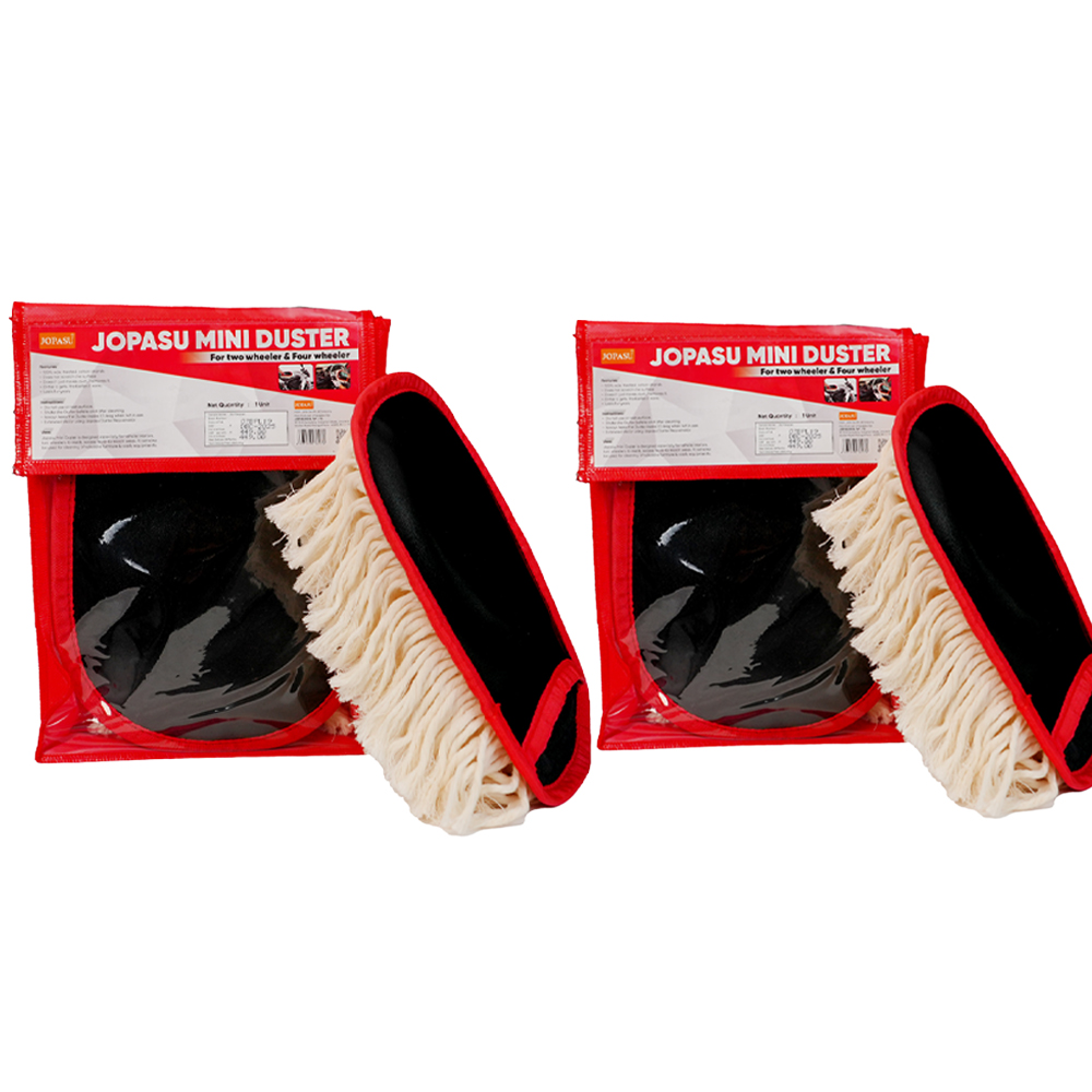 JOPASU Microfiber Mini Duster Brush (Pack Of 2)